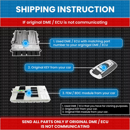 BMW B46 USED DME / ECU Cloning Service