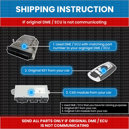 BMW N63 USED DME / ECU Cloning Service